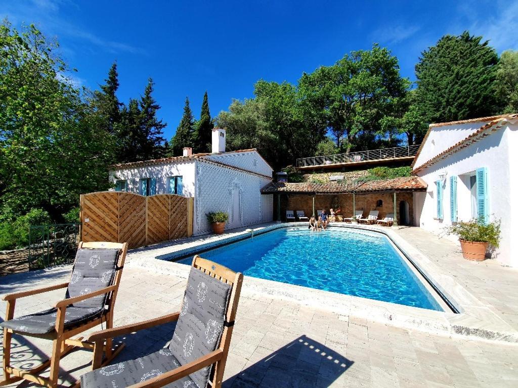 Apartment Picasso In Large Park With Heated Pool Chateauneuf-Grasse Exterior foto